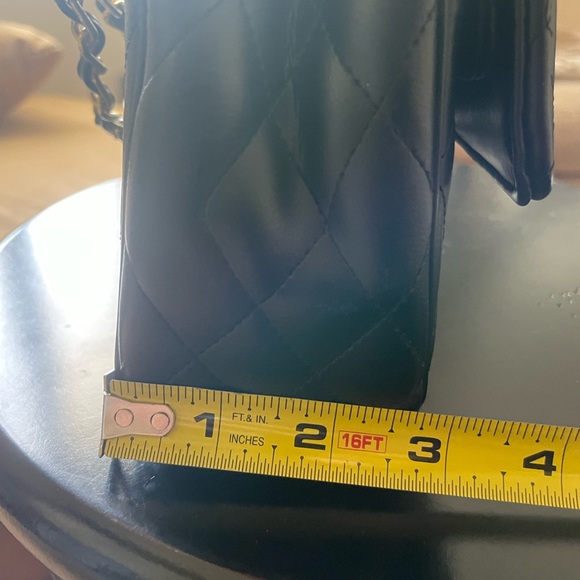 Vintage Meyers USA Quilted Leather Flap Bag • Made in USA Chain Purse - Picture 14 of 15